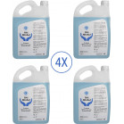 PACK 4 x Gel hidroalcohólico 5L aroma fresco. Para manos, desinfección e hidratación garantizada