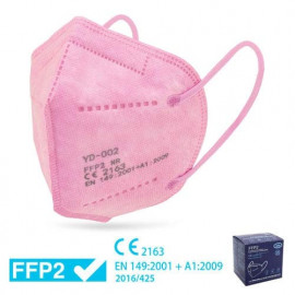 Mascarilla FFP2 ROSA - Caja 25 uds Club Náutico